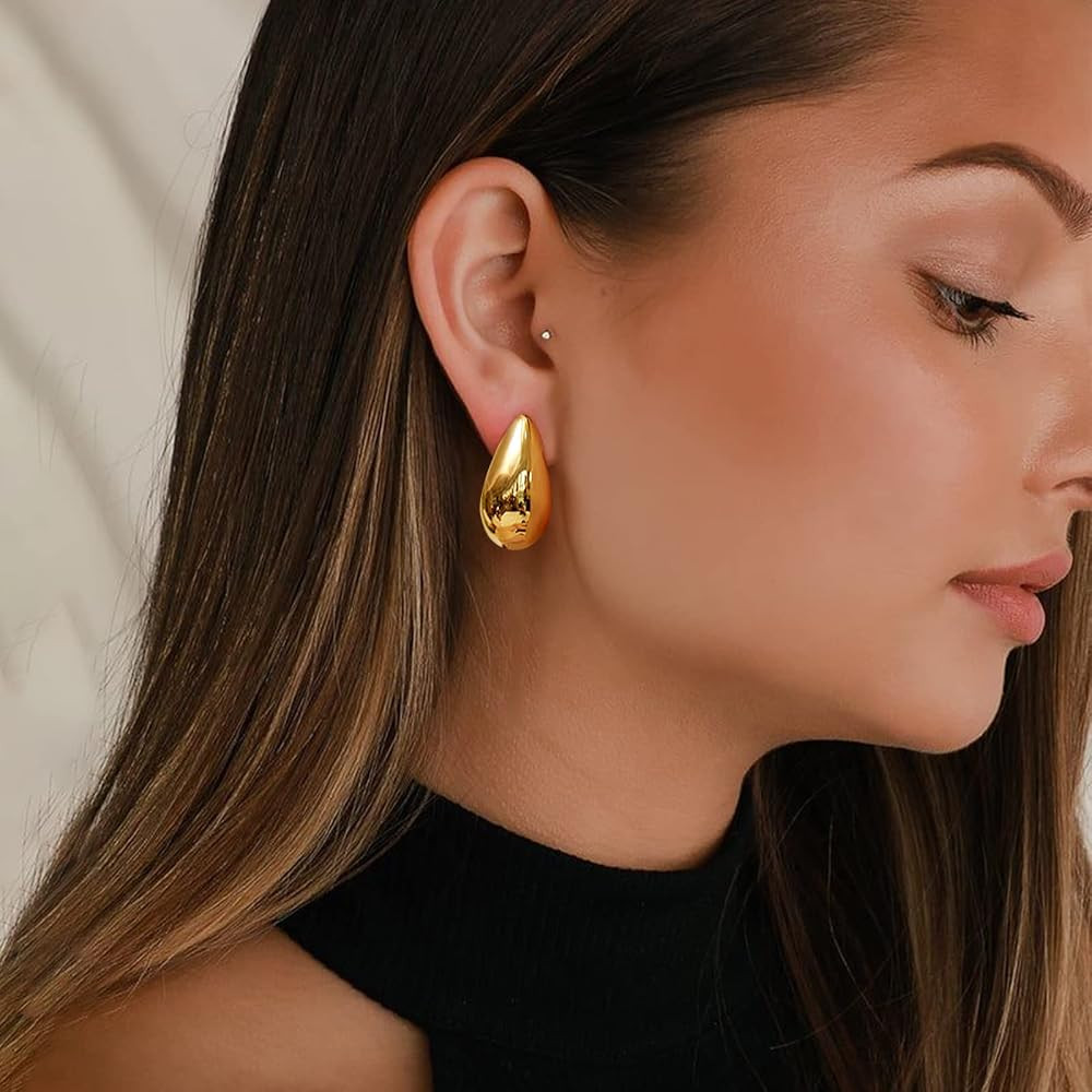 MUYAN Waterdrop Earrings for Women,Multi Colored Tear Drop Earrings | Amazon (US)