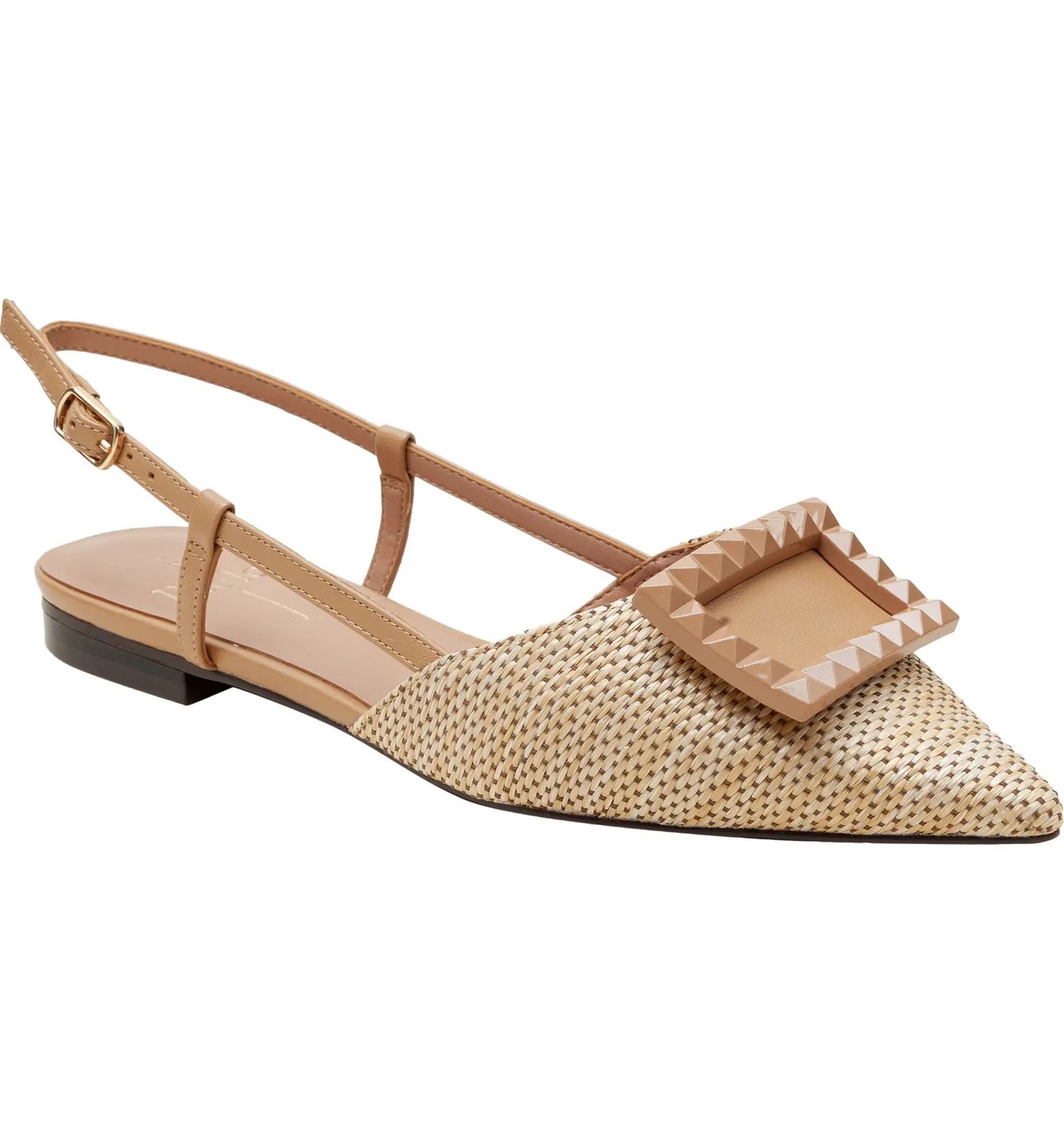 Carmen Slingback Pointed Toe Flat (Women) | Nordstrom