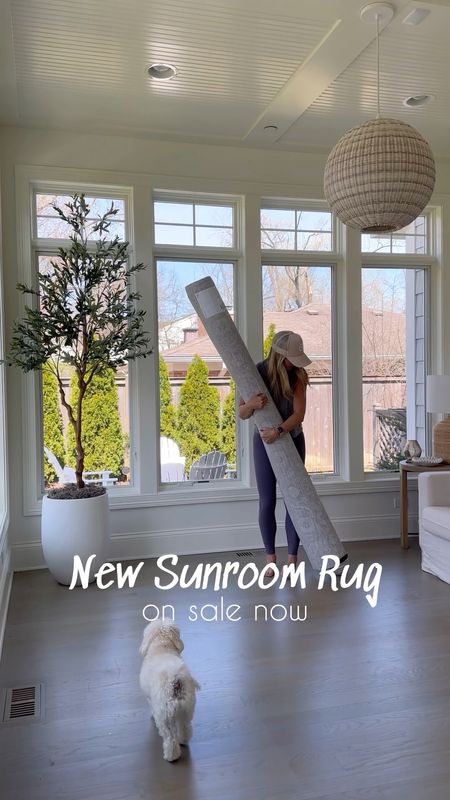 New sunroom rug on sale now + free shipping!! Love the neutral colors…I have the slate/beige color. Perfect for a living room or bedroom.

#LTKhome #LTKsalealert
