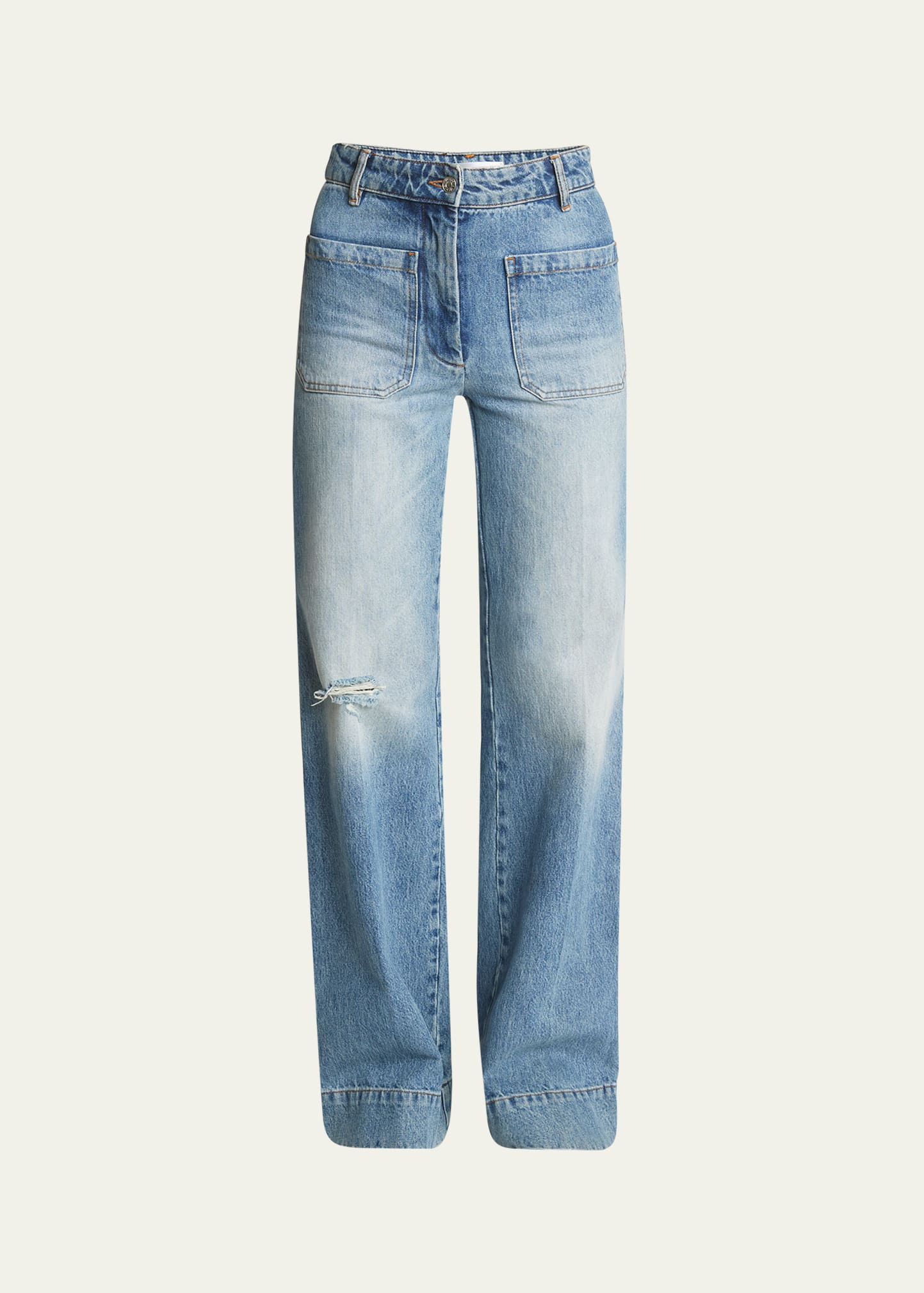 Alina Straight-Leg Jeans | Bergdorf Goodman