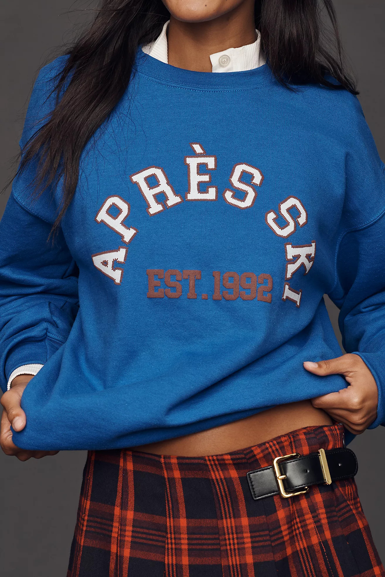 By Anthropologie Après Ski Fleece Sweatshirt | Anthropologie (US)