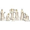Nativity Sets Exclusive 7-Piece, Features The Holy Family with The 3 Kings and a Gloria Angel, 7.... | Amazon (US)