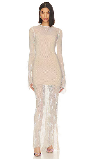 Giza Gown in Cream | Revolve Clothing (Global)