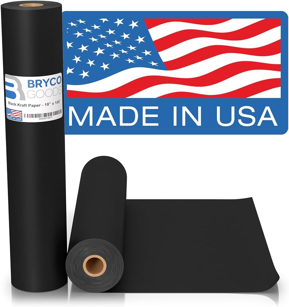 Bryco Goods Crafts Paper Roll - Paint Paper - For Wall Art Craft Easel - Easel Paper - Bulletin B... | Amazon (US)
