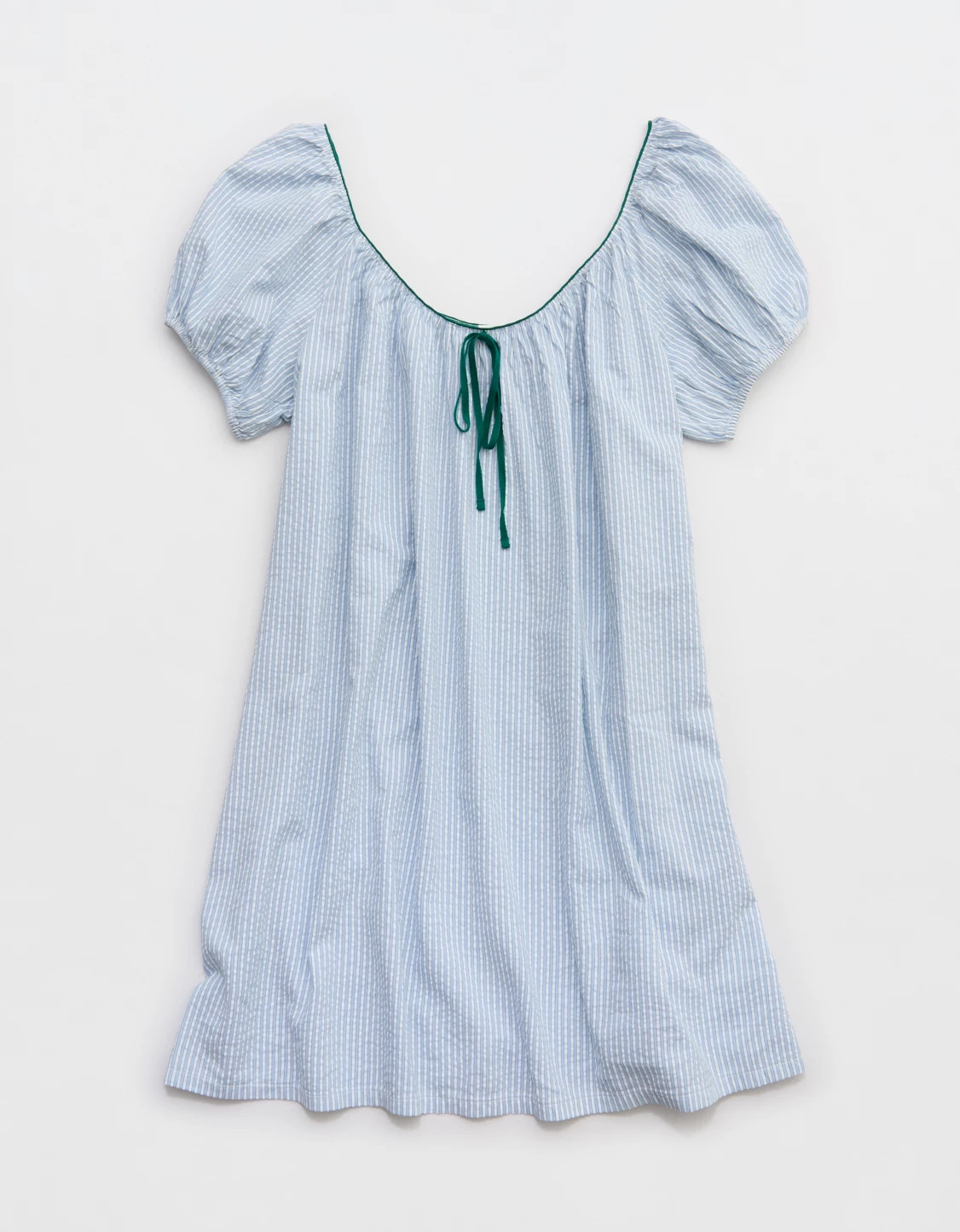 OVERSLEPT by Aerie Seersucker Nightie | Aerie