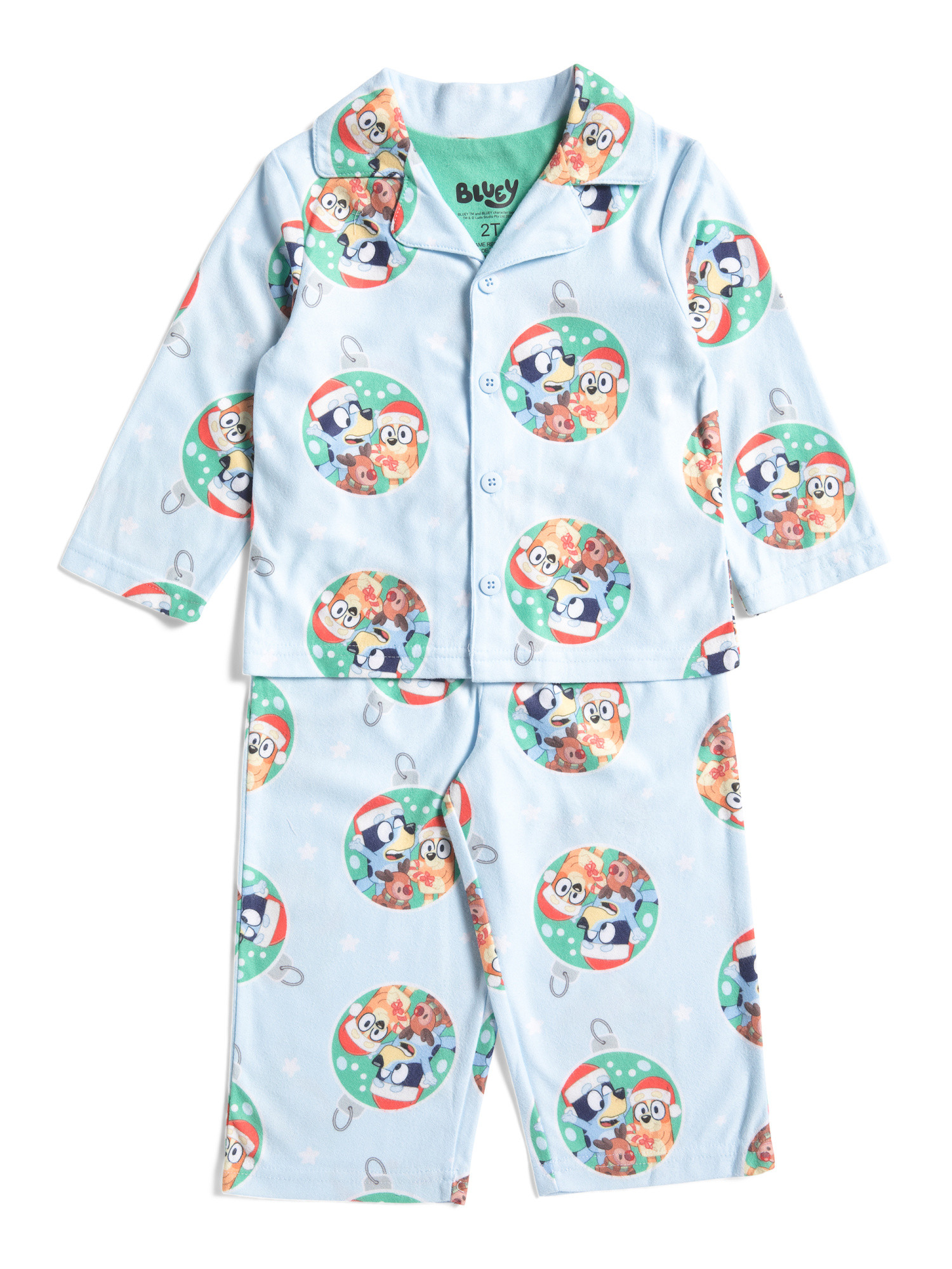 Toddler Boys 2pc Bluey Ornament Coat Sleep Set | Clothing | Marshalls | Marshalls