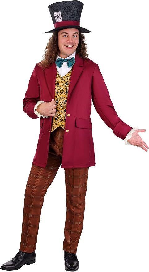 Mad Hatter Men's Costume | Amazon (US)