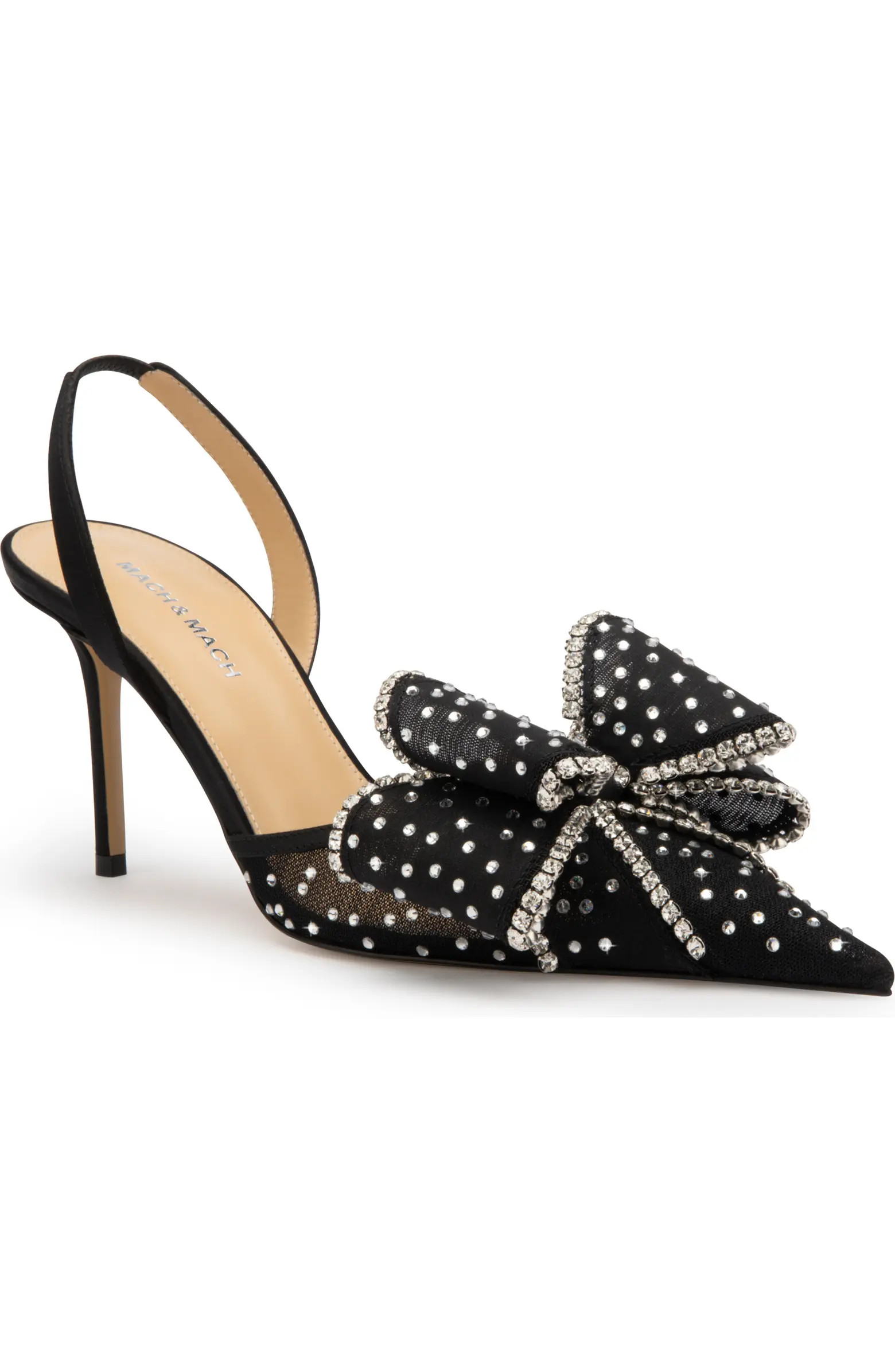 Le Cadeau Bow Pointed Toe Slingback Pump (Women) | Nordstrom