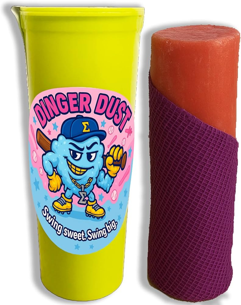 Dinger Dust – Cotton Candy Scented Bat Tack | Resealable Tube with Clean-Hands Wrap | Pro-Level... | Amazon (US)