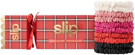 slip Skinny Scrunchies in Holiday Cracker Packaging: Anti-Crease, Anti-Breakage Slipsilk™ Desig... | Amazon (US)