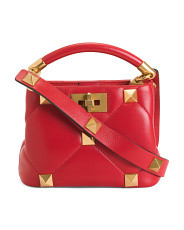 VALENTINO
Made In Italy Leather Roman Stud Top Handle Shoulder Bag
$1,999.99
Compare At $2690 
help
 | TJ Maxx