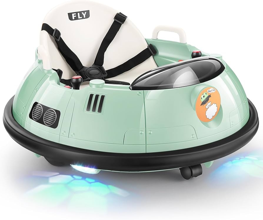 Hikole Baby Bumper Car with Remote, 12V Electric Bumper Car for Kids Toddlers 1.5-5 with Safety B... | Amazon (US)