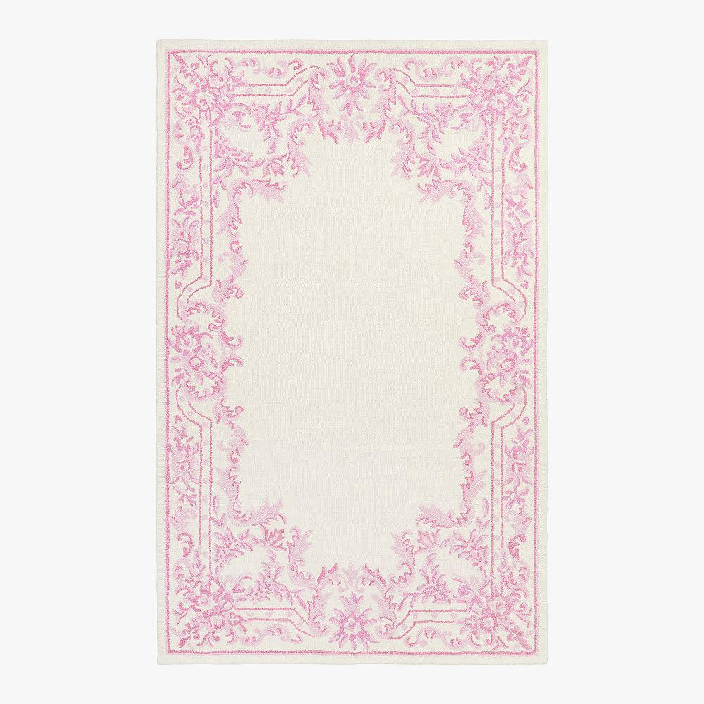 LoveShackFancy Ornate Border Rug | Pottery Barn Teen