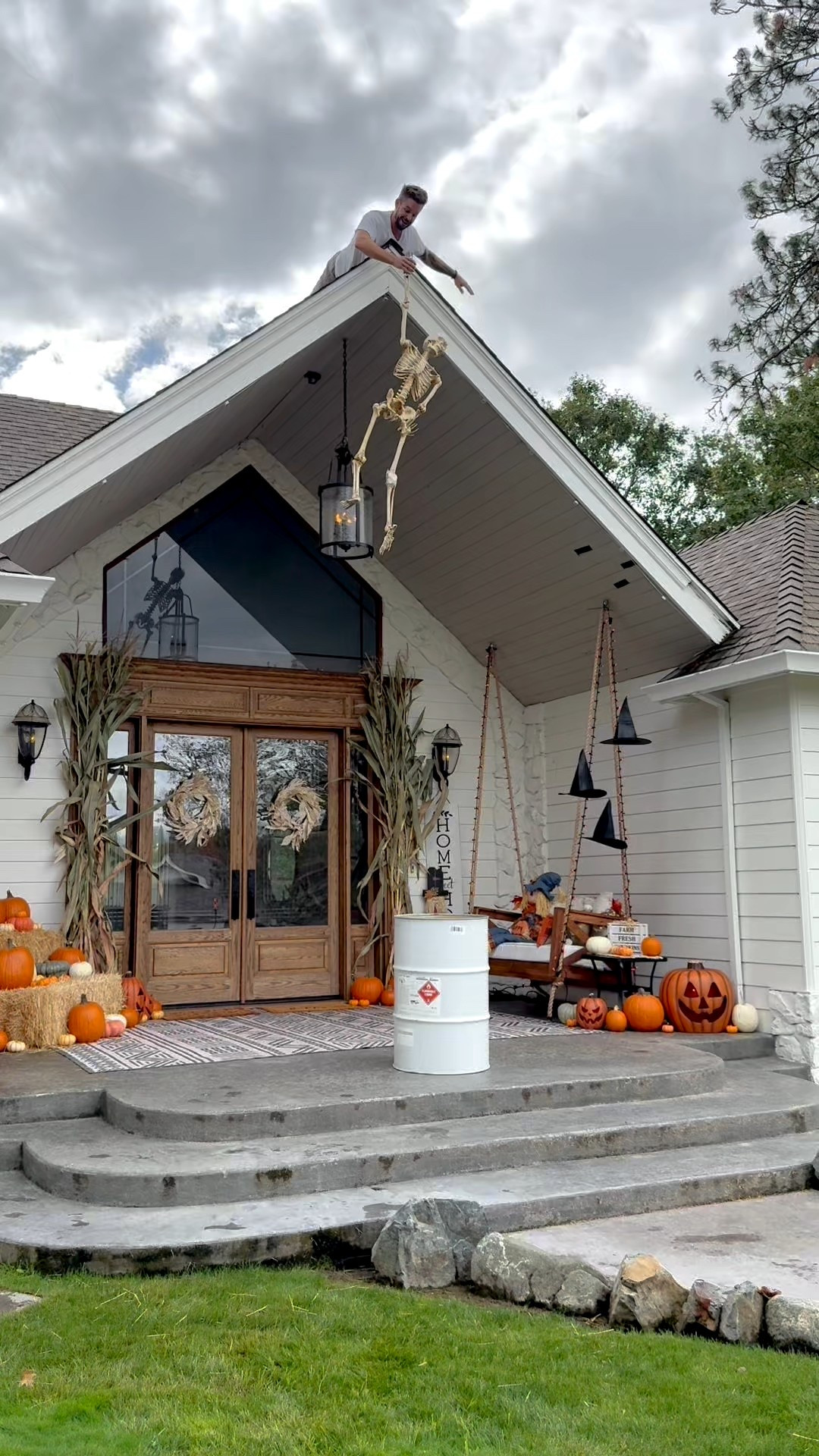Here’s everything I used for my DIY Halloween front porch decorations! I got most stuff from Walmart, Amazon, and Home Depot, and then got the used 55 gallon drum used locally. Hope it helps!!

#LTKSeasonal #LTKHalloween #LTKParties
