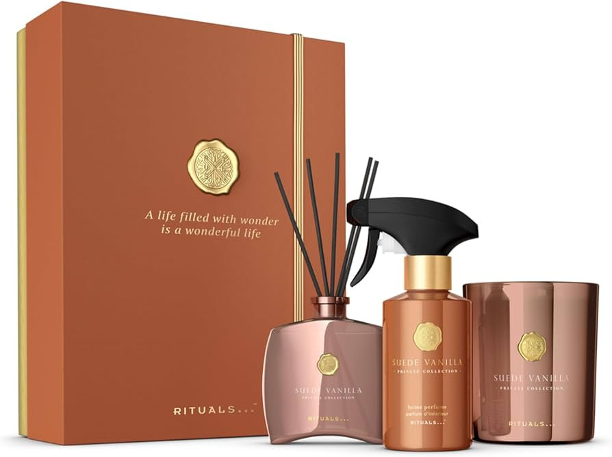 RITUALS Gift Set Suede Vanilla L – 3 Luxury Home Fragrance Products from the Private Collection... | Amazon (UK)