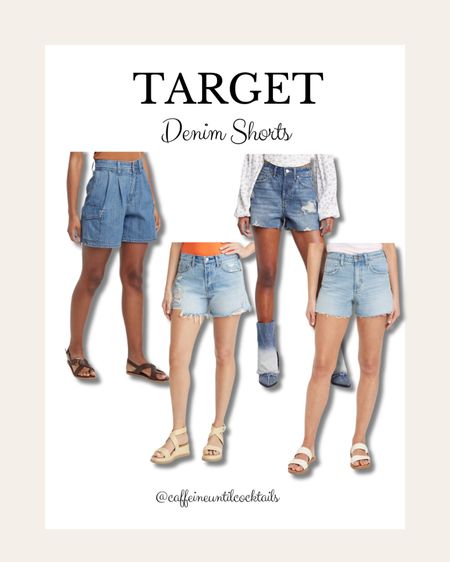 Target denim shorts I’ve been loving lately!! Denim shorts, distressed denim, cargo shorts 


#LTKSeasonal #LTKFindsUnder50 #LTKStyleTip