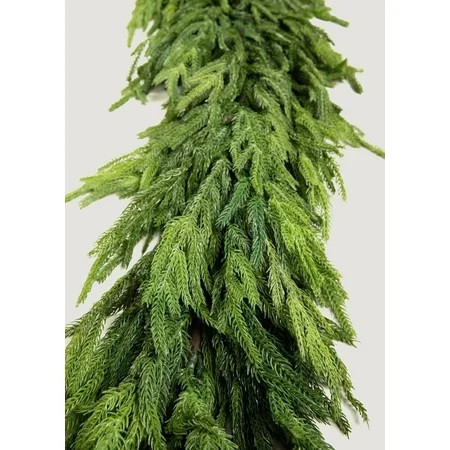Afloral Real Touch Deluxe Norfolk Pine Garland - 96" | Walmart (US)