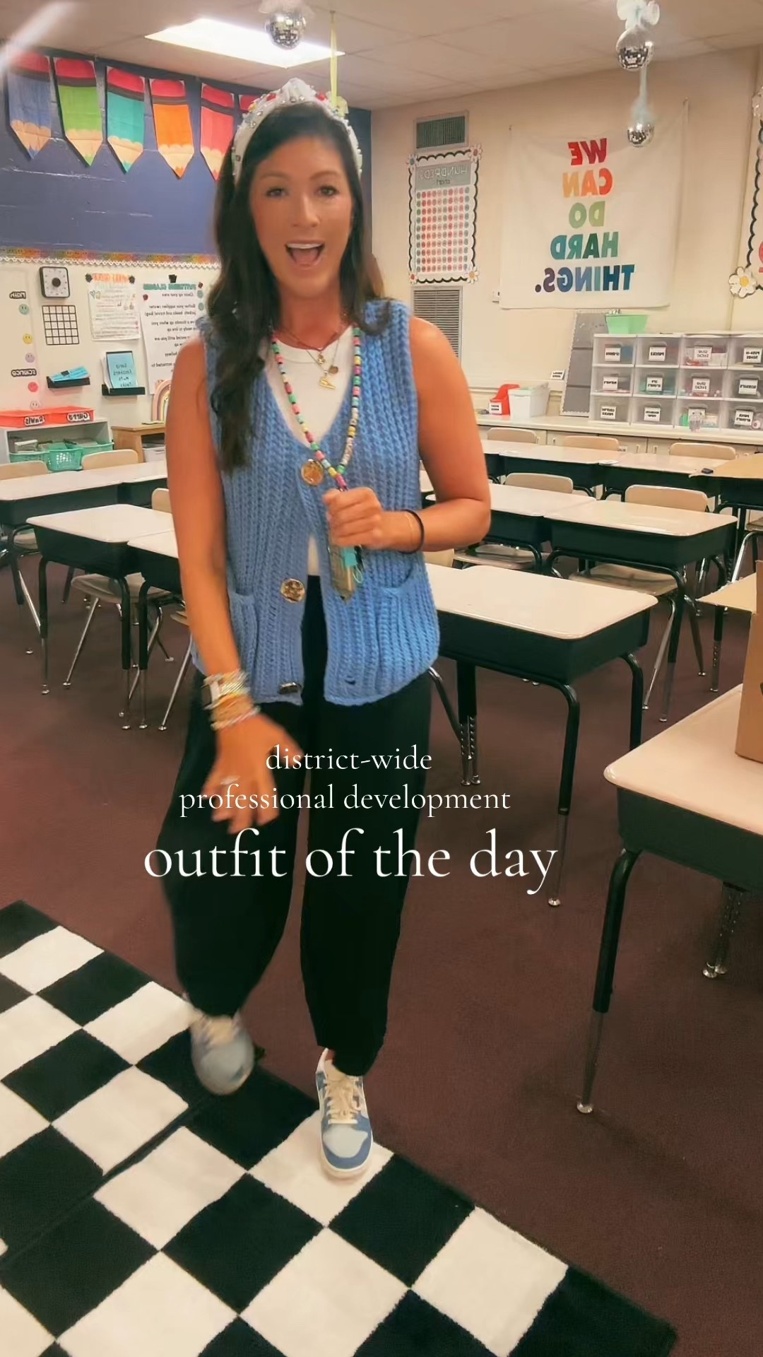 Teacher OOTD 🩵

#LTKWorkwear #LTKShoeCrush #LTKFindsUnder50