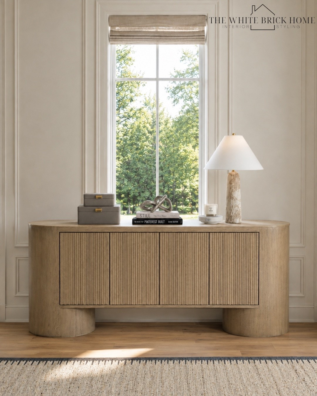 Warm wood tones, soft neutrals, and sculptural accents create an effortlessly elevated sideboard moment. 
🖤🖤
Living room, living room decor, living room design, living room ideas, living room decor, home accents, home decor, media console, buffet cabinet, console table styling ideas, media cabinet styling ideas, table lamp, decor box, home accents, vase, table, entry way table, area rug, home finds, home decor ideas, living room styling, west elm, pottery barn, McGee and co

#LTKHome #LTKSeasonal #LTKSaleAlert