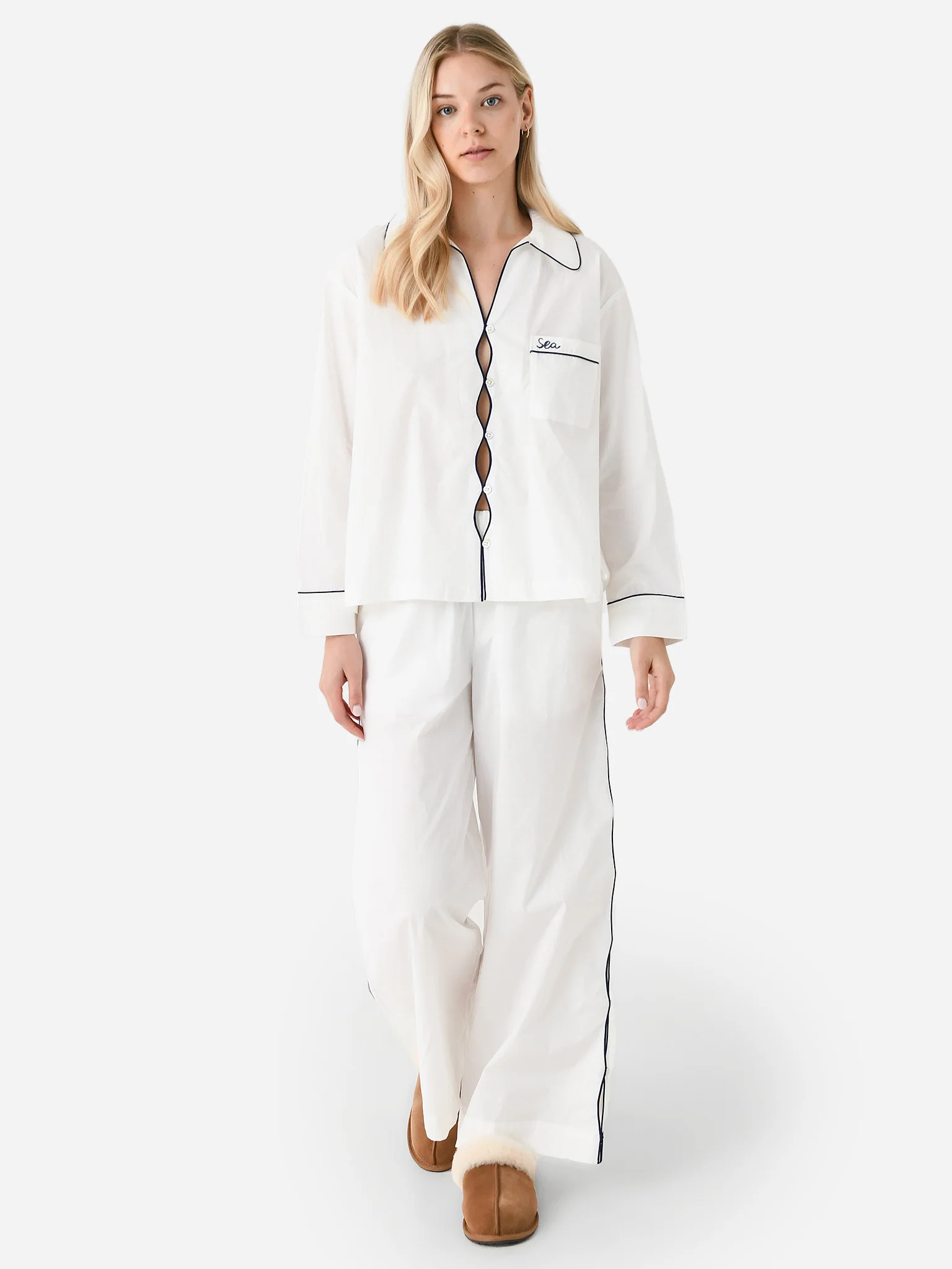 SEA Women's Vesta Binding Pajama Set | Saint Bernard