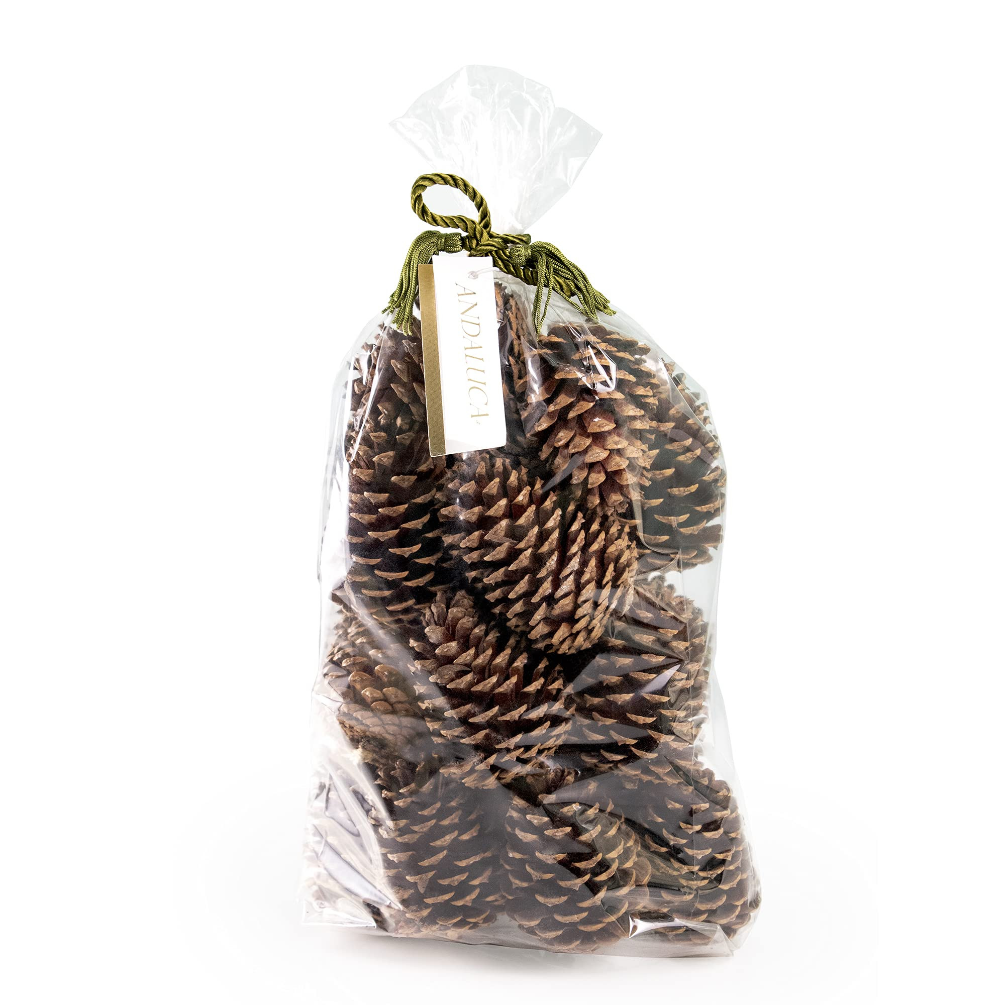ANDALUCA Pinecone Vase & Bowl Fillers | Scented Pine Cones Decor (Natural) | Amazon (US)