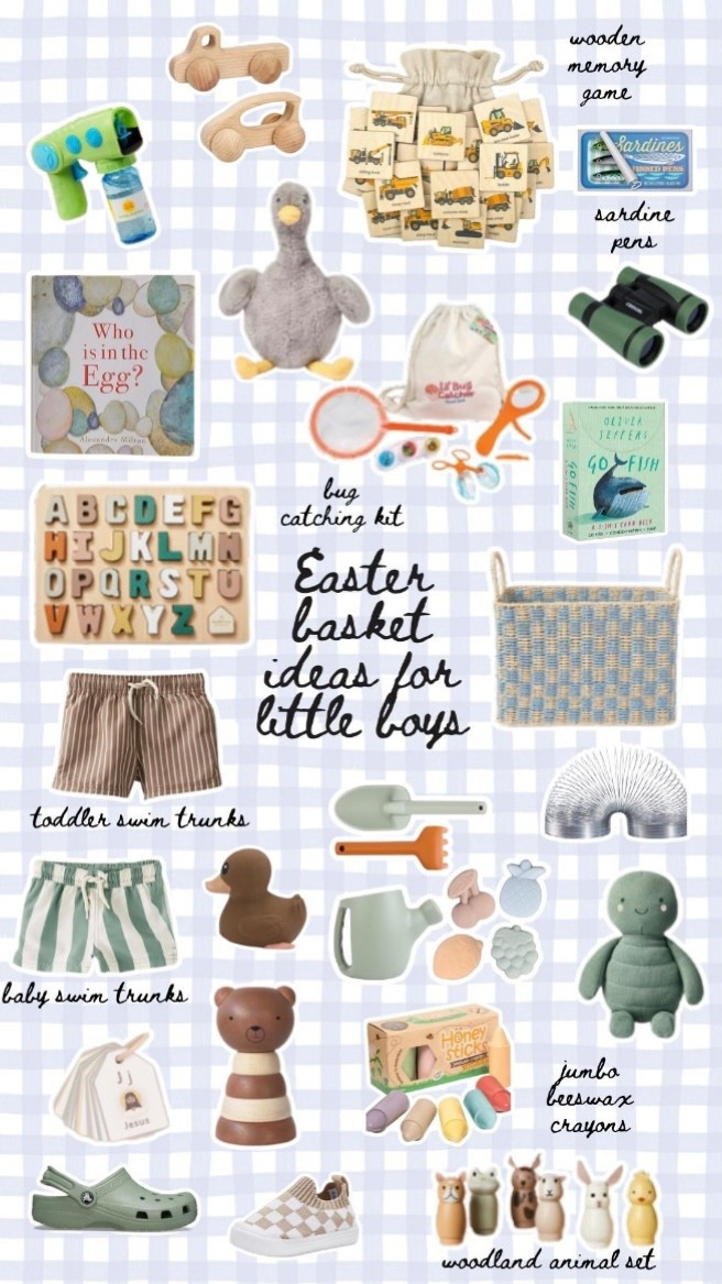 Easter Basket ideas for the lil guys 🐰 

#LTKKids #LTKBaby #LTKSeasonal