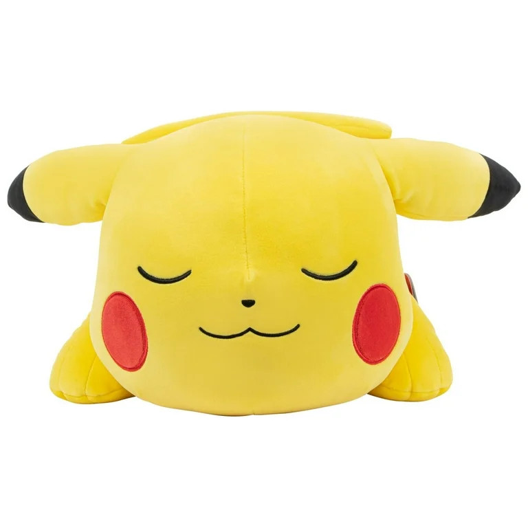 Pokemon 18” Plush Sleeping Pikachu - Cuddly- Must Have for Pokémon Fans- Plush for Traveling, ... | Walmart (US)