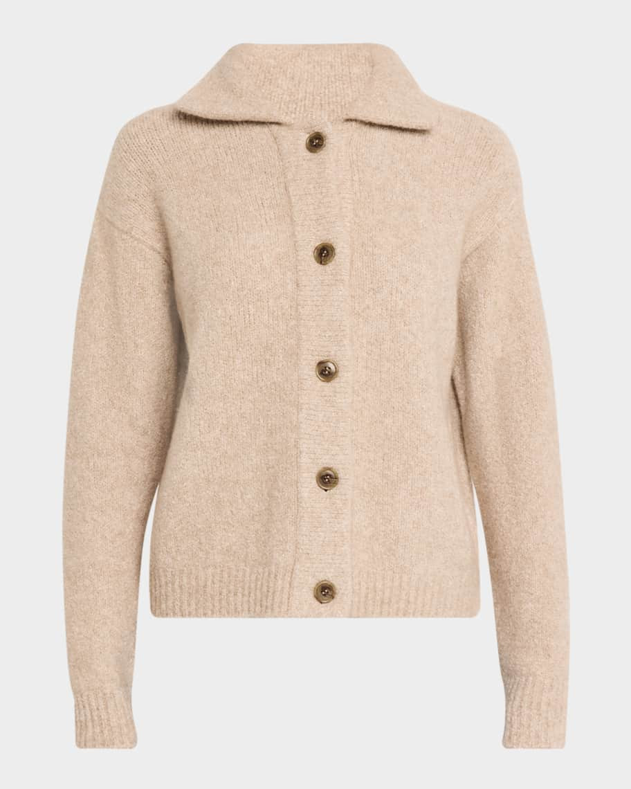 Edda Button-Down Cashmere Cardigan | Neiman Marcus