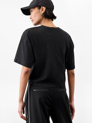 True Cotton Crop Tee | Athleta