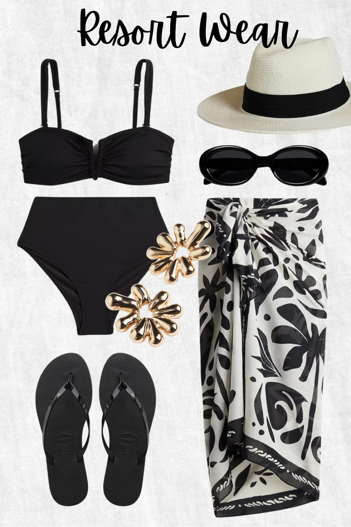 Resort wear
Everything is $50 and under 