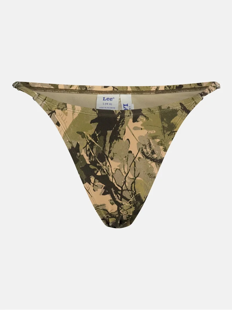 Kacey Lee Women's and Women's Plus Low Rise High Leg Cheeky Bikini Bottoms, Sizes XS-3X | Walmart (US)
