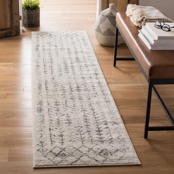 Renninger Southwestern Ivory/Gray Area Rug | Wayfair Professional