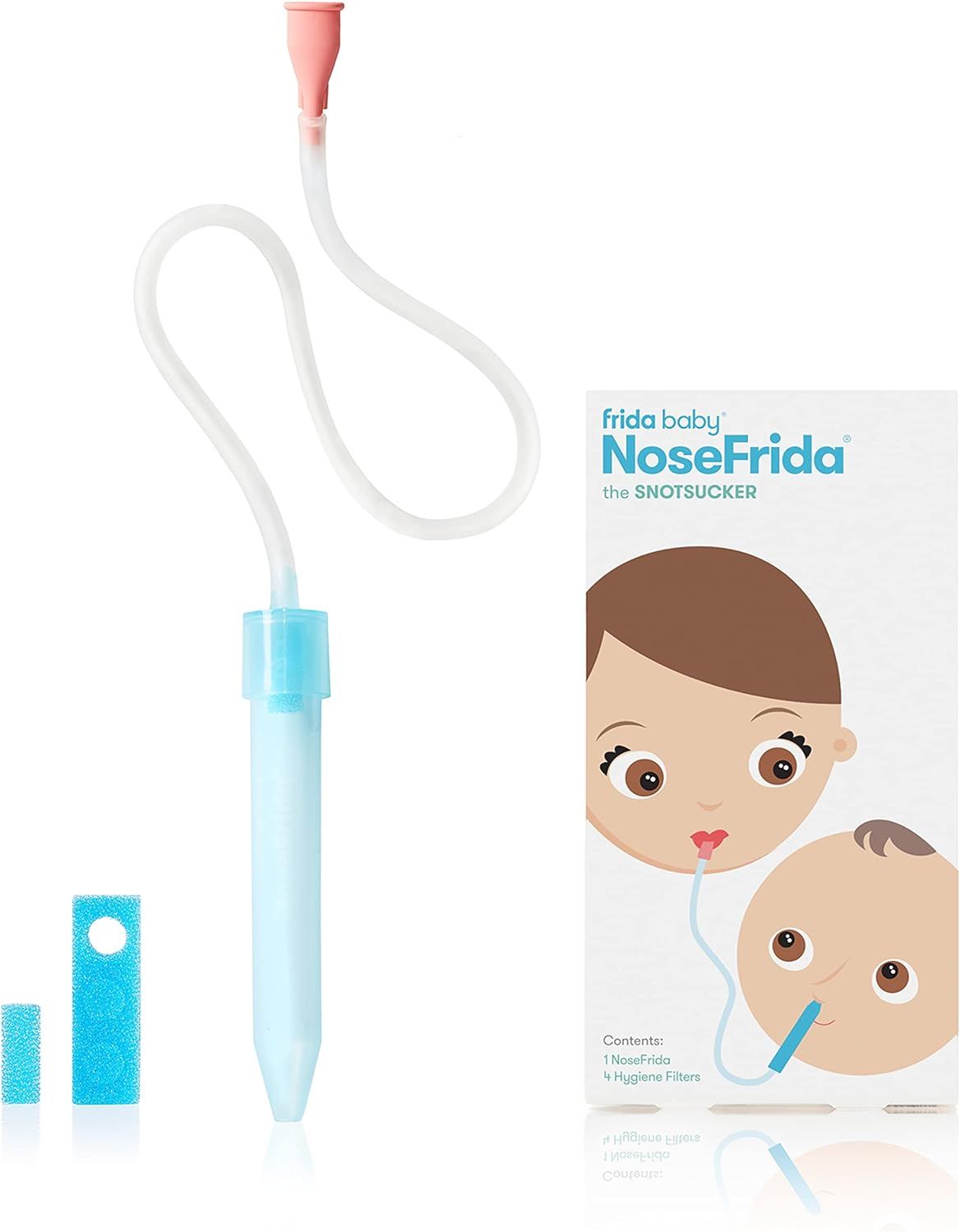 Frida Baby Baby Nasal Aspirator NoseFrida the Snotsucker by Frida Baby (Color - Clear)(Packaging ... | Amazon (US)