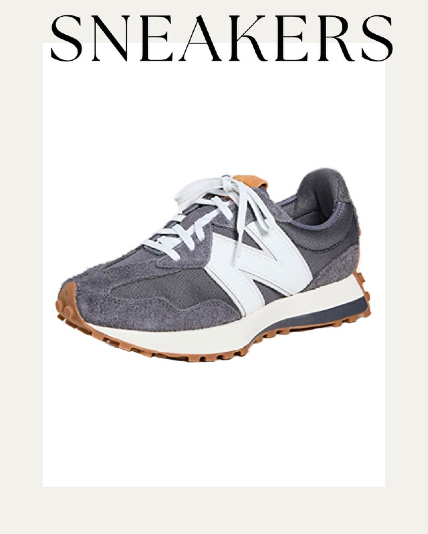 New Balance 327 sneakers in stock all sizes! #newbalance #sneaker #327 #nb #shopbop #fashionjackson

#LTKstyletip #LTKshoecrush #LTKunder100