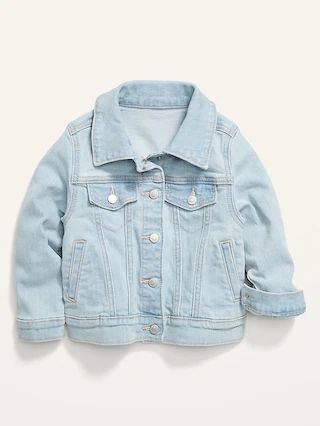 Light-Wash Jean Jacket for Toddler Girls | Old Navy (US)