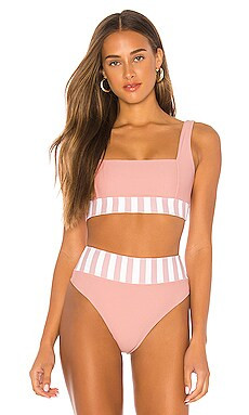 Tularosa Mack Top in Dusty Rose Stripe from Revolve.com | Revolve Clothing (Global)