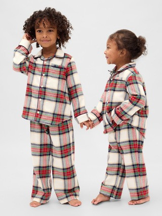 Baby & Toddler Recycled Flannel PJ Set | Gap (US)