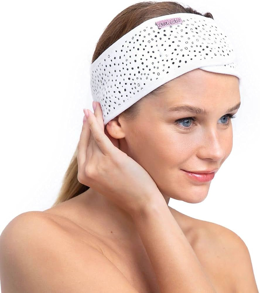 Kitsch Spa Headband - Microfiber Makeup Headband for Washing Face | Multi Functional Skincare Hea... | Amazon (US)