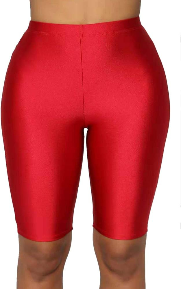 PESION Women's Active Biker Yoga Shorts/Pants, Sexy Spandex Boyshort | Amazon (US)