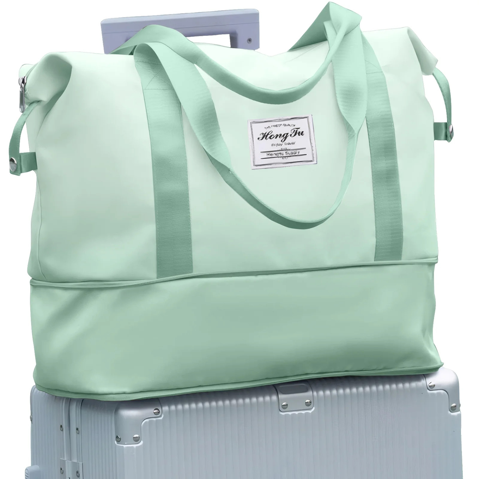 DAKIMOE Weekender Bags for Women, Travel Bag Carry on Gym Bag, Travel Duffle Bag with Wet Dry Poc... | Walmart (US)