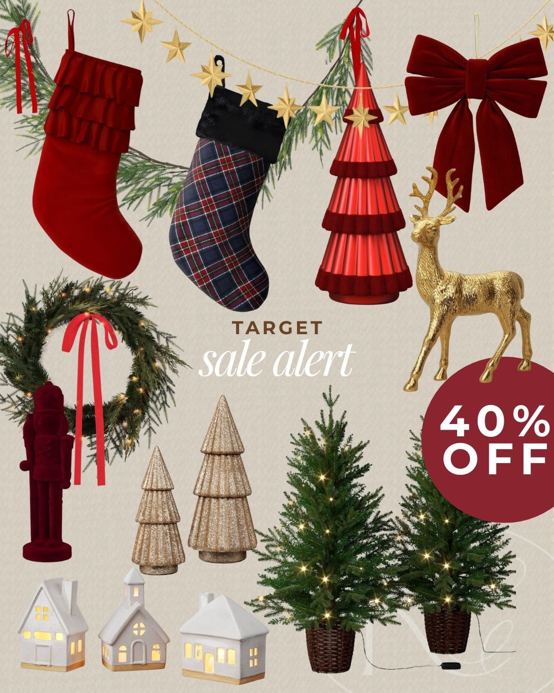 Target early Black Friday deals! Get 40% off select holiday decor  . 

#LTKSeasonal #LTKHoliday #LTKSaleAlert