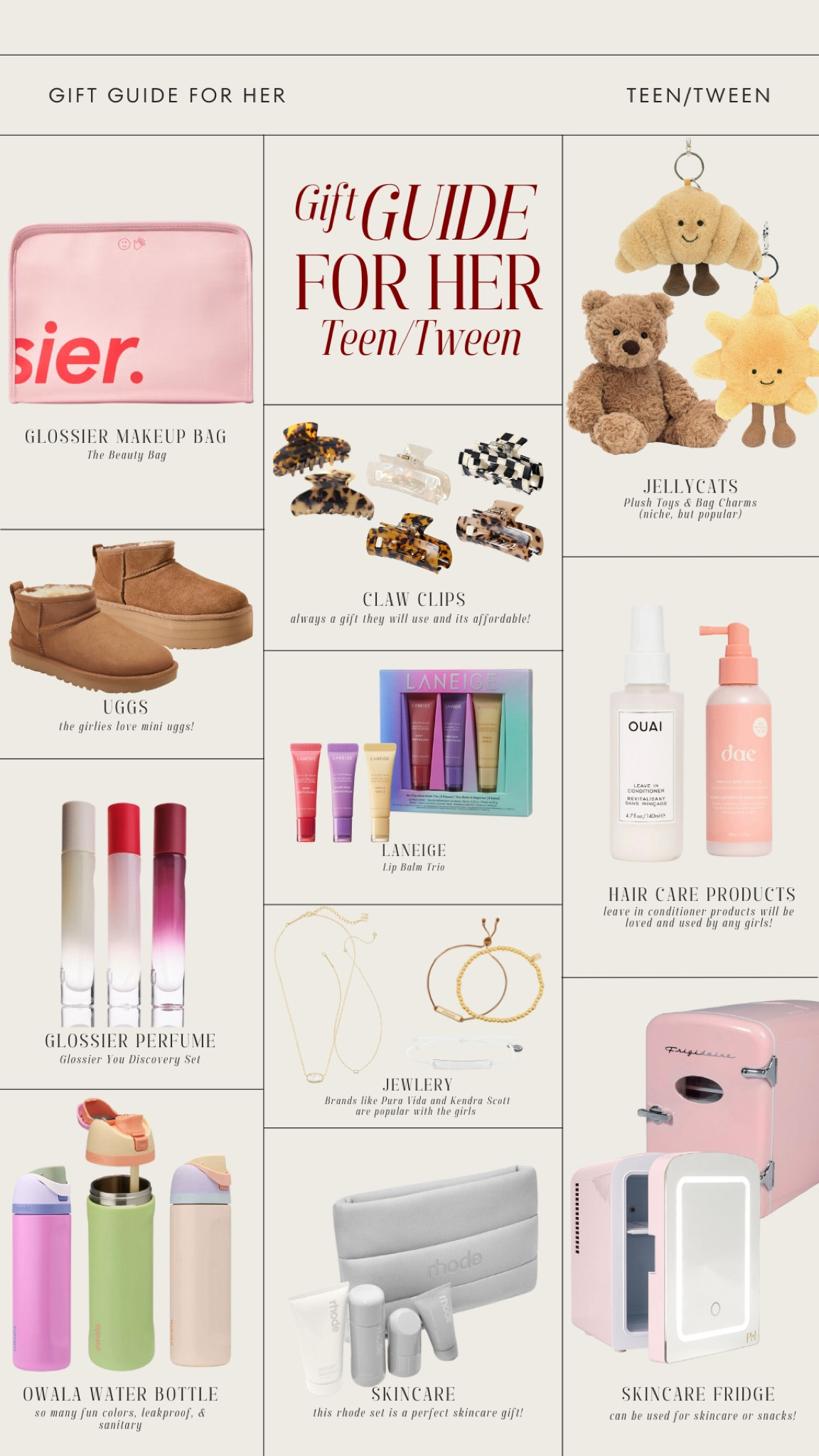 Gift guide for the teen girls!! 🎀✨

#LTKGiftGuide #LTKSeasonal #LTKHoliday