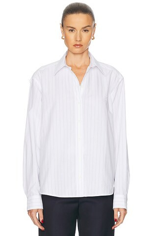 Monogram Striped Top | FWRD 