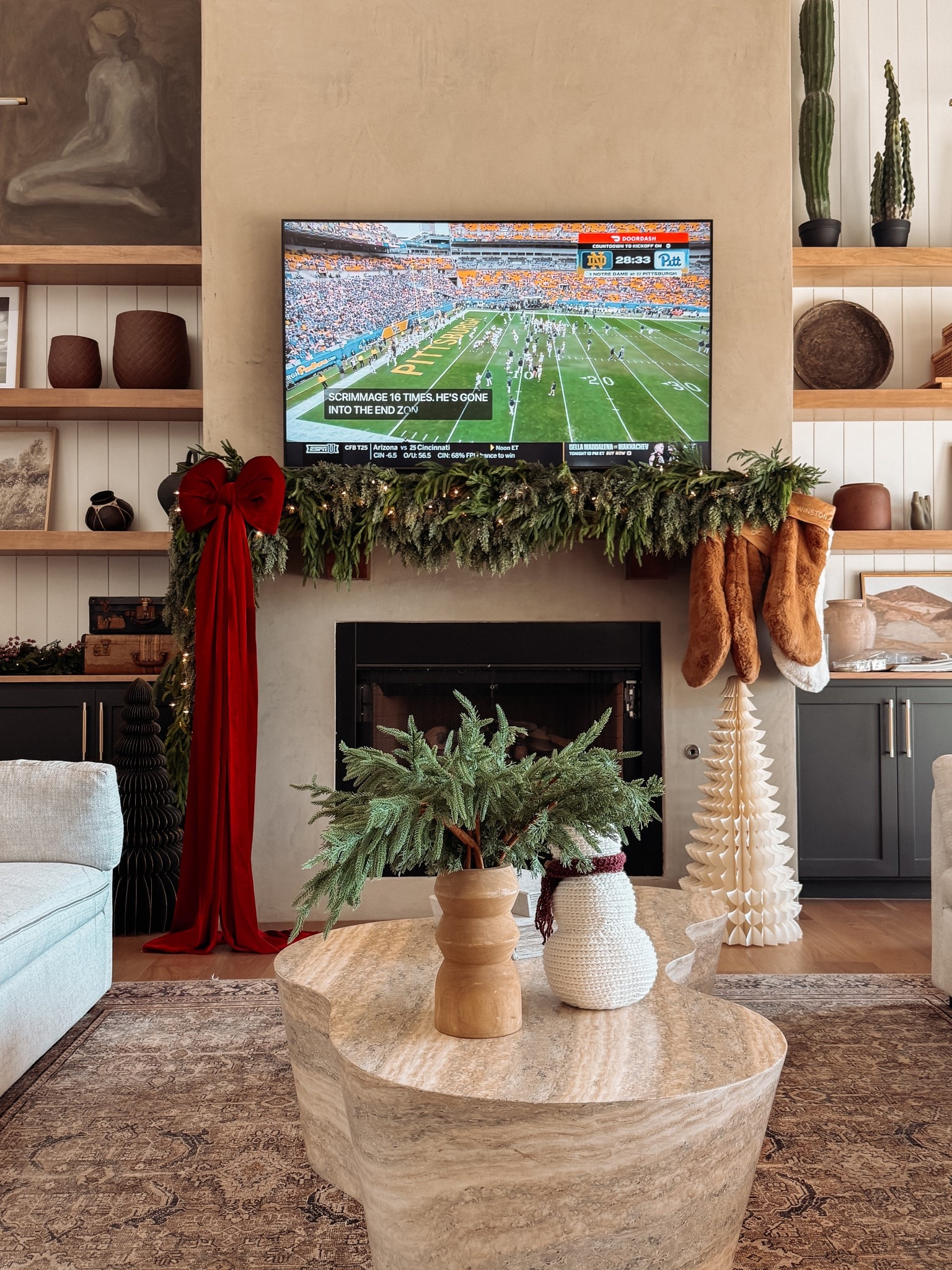 Christmas Mantal
Used 4 garlands and the hooks are critical for this drapery effect.


#LTKSeasonal #LTKHome #LTKHoliday