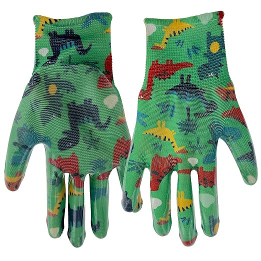 MUD Simply Kids (ages 5-8) Garden Gloves, Nitrile Coating, Lightweight, High Dexterity, Moisture ... | Amazon (US)