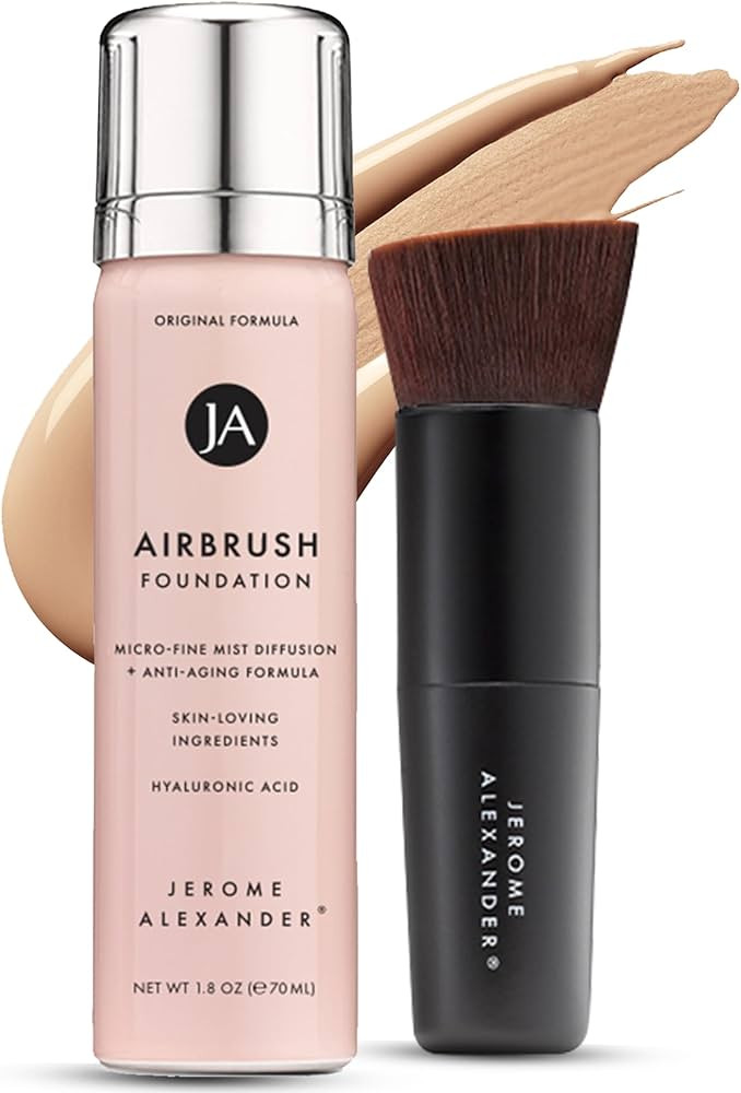 Jerome Alexander MagicMinerals AirBrush Foundation – 2 Piece Set with Airbrush Foundation and K... | Amazon (US)