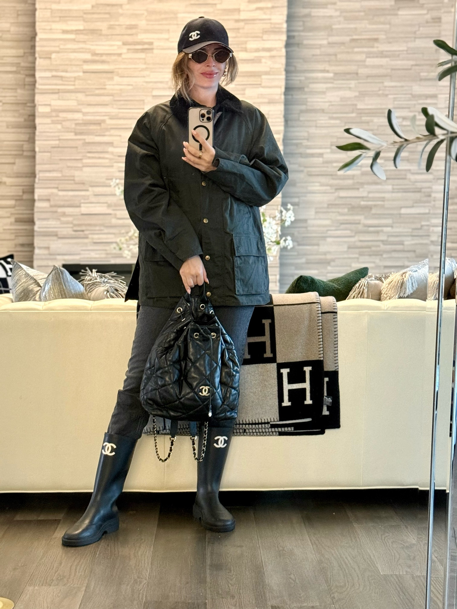 Quick outfit. Mom fit! 
Jeans agolde 25 
Anine bing shirt 
Mango barn jacket in xs 
Amazon sunnies 

#LTKTravel #LTKStyleTip