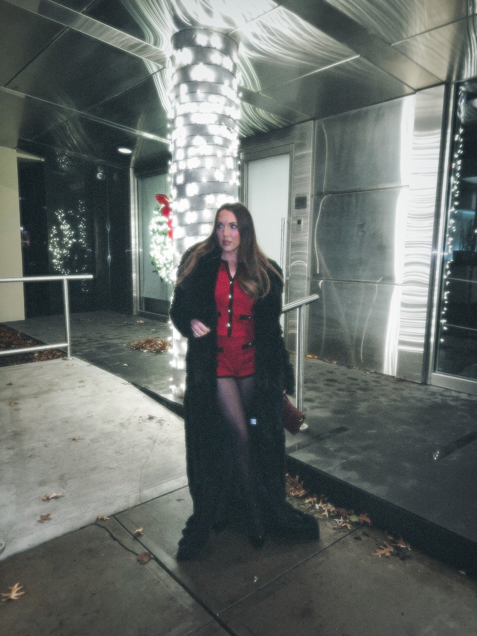 extra holiday date night look featuring the most iconic faux fur winter coat!

#LTKHoliday #LTKootd