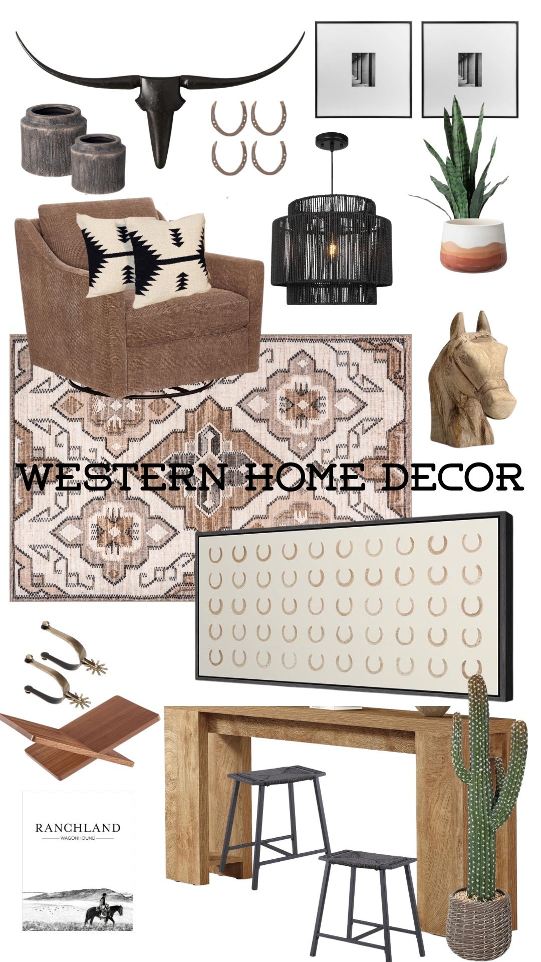 Western Home Decor! 

Modern western home decor 
Home decor
Interior design 
Western home

#LTKHome