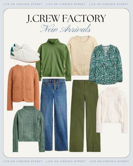 Cute new winter outfit finds from J Crew Factory including a quilted turtleneck, floral top, cozy sweater, patch pocket pants, cute sneakers and more! And it’s all on sale today!
.
#ltksalealert #ltkfindsunder50 #ltkover40 #ltkfindsunder100 #ltkstyletip #ltkworkwear #ltkshoecrush #ltkmidsize

#LTKsalealert #LTKworkwear #LTKfindsunder50